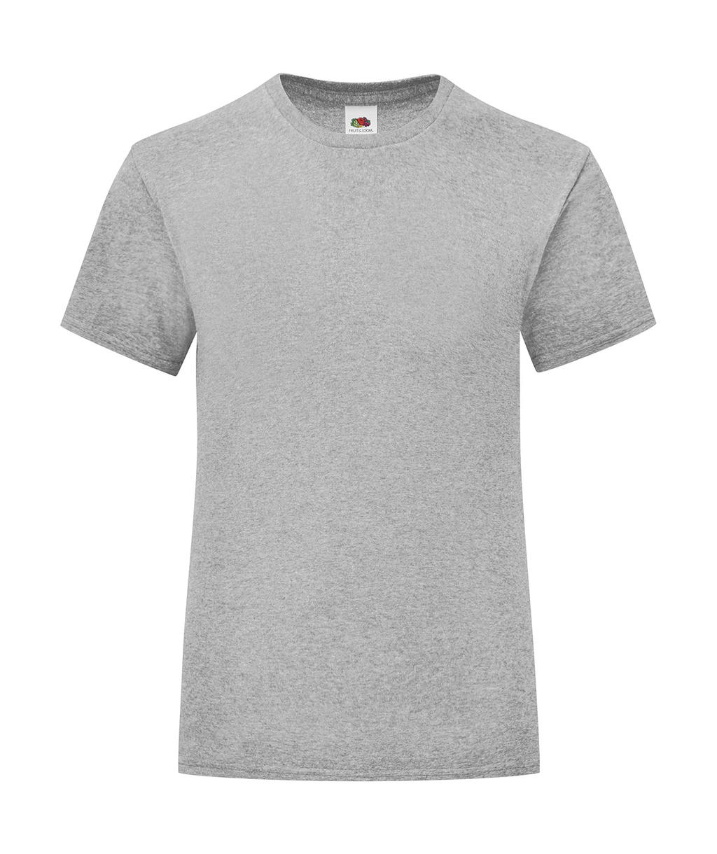  Girls Iconic 150 T in Farbe Heather Grey