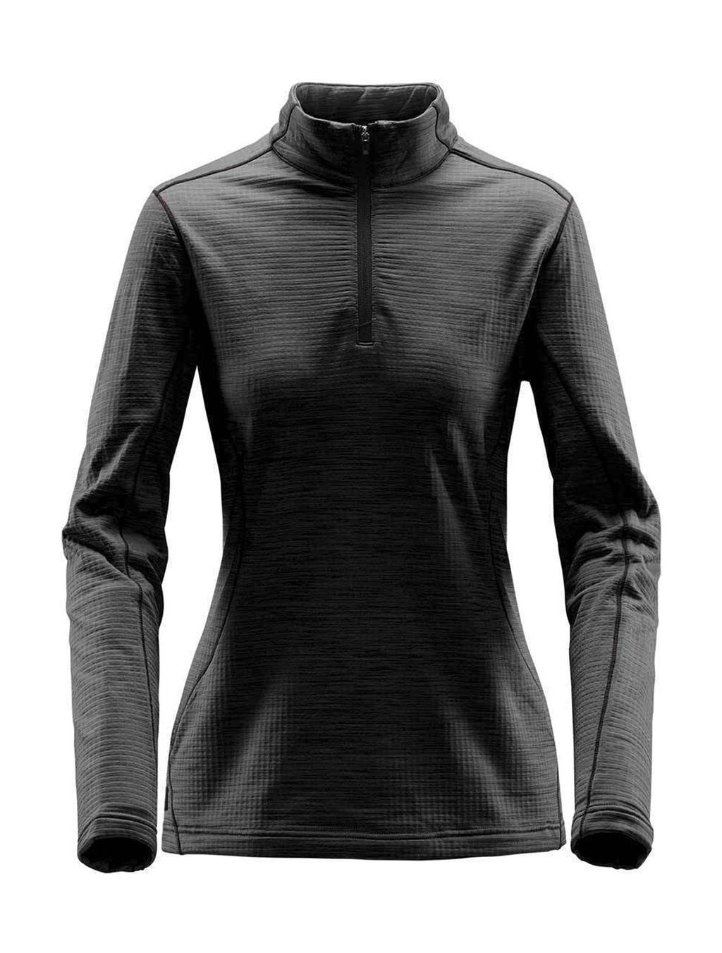  Womens Base Thermal 1/4 Zip in Farbe Dolphin