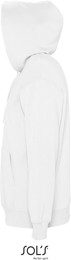 Sweatshirt Slam Unisex Kapuzen Sweatshirt in Farbe white