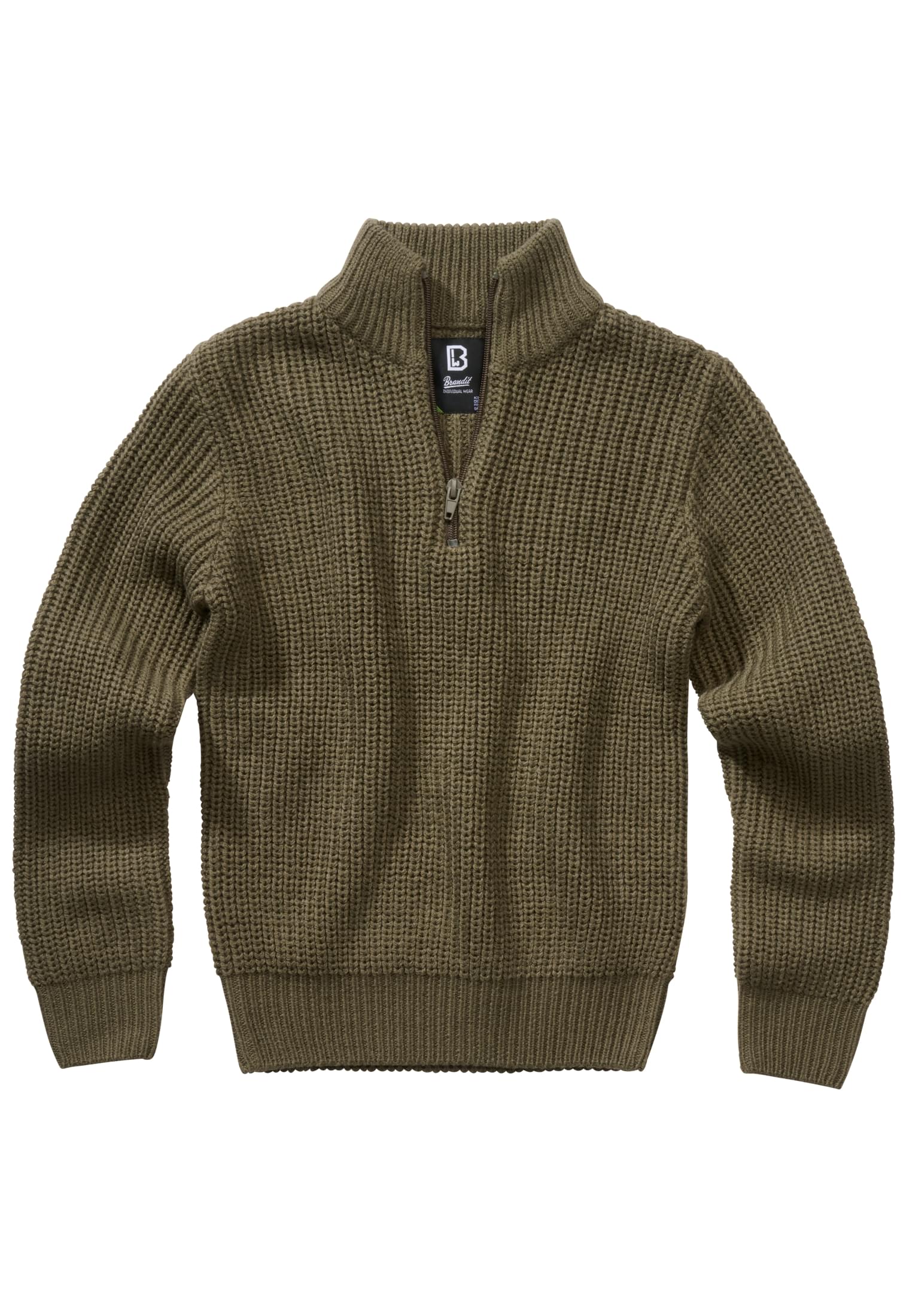 Pullover Kids Marine Troyer Pullover in Farbe olive