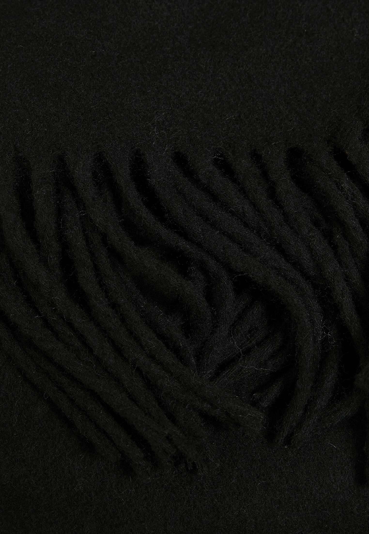 Handschuhe & Schals Basic Wool Mix Scarf in Farbe black