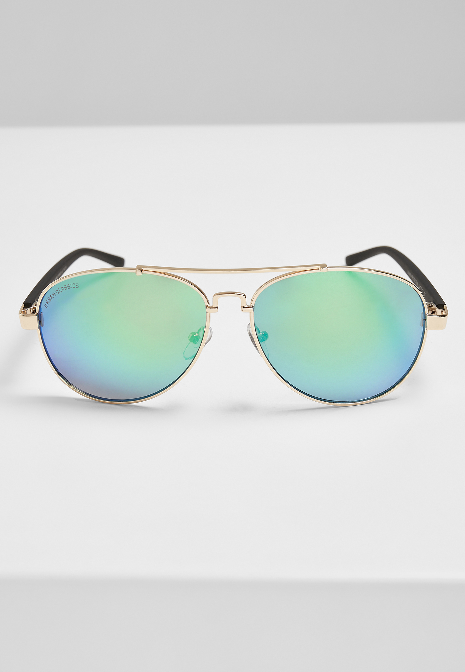 Sonnenbrillen Sunglasses Mumbo Mirror UC in Farbe gold/green