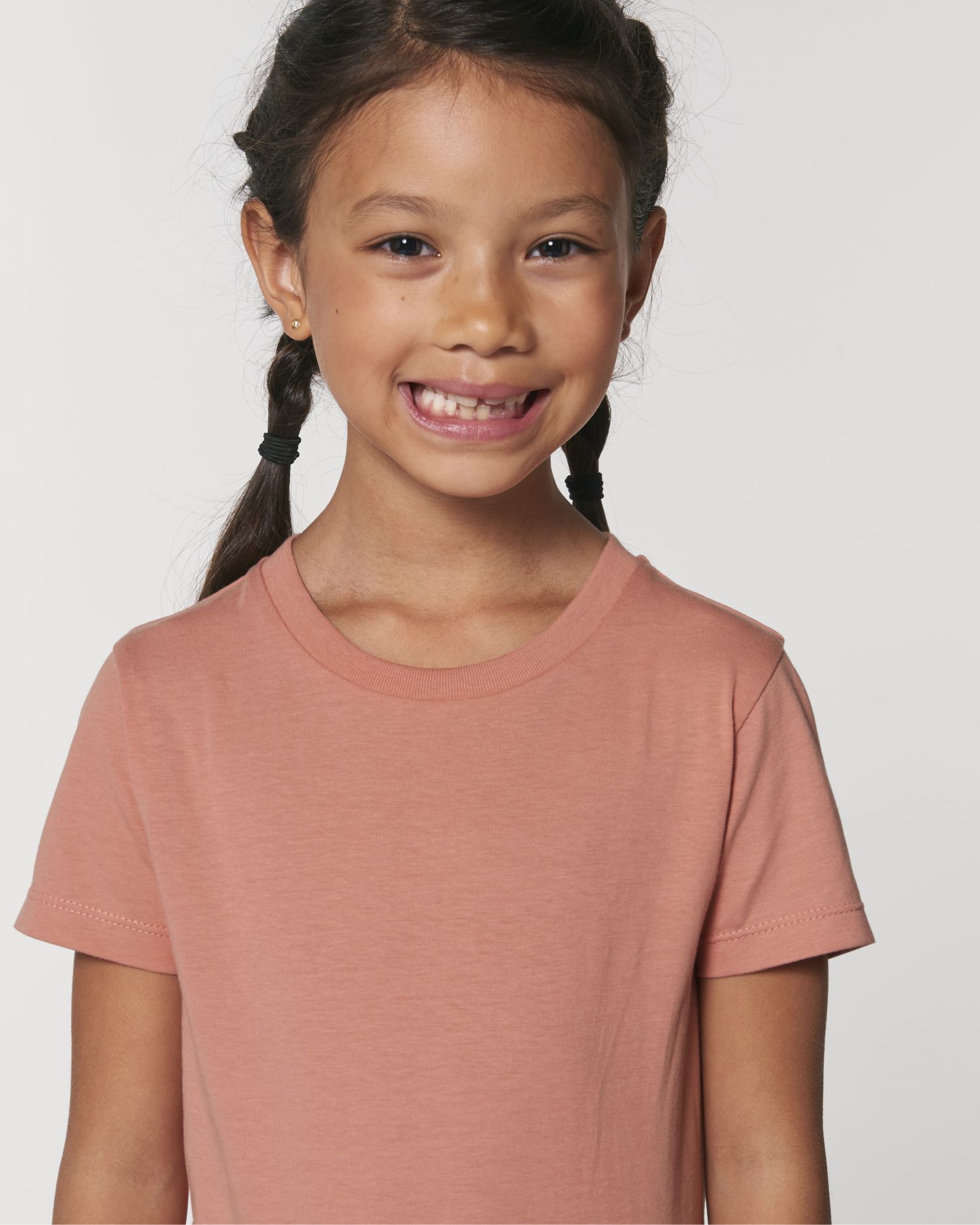 Kids T-Shirt Mini Creator in Farbe Rose Clay