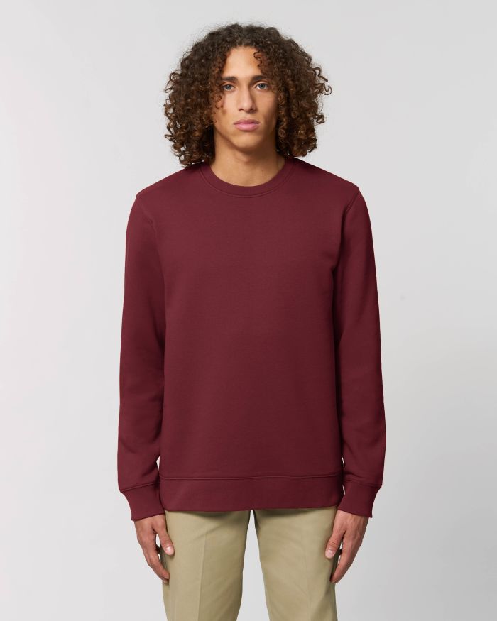 Crew neck sweatshirts Changer in Farbe Burgundy