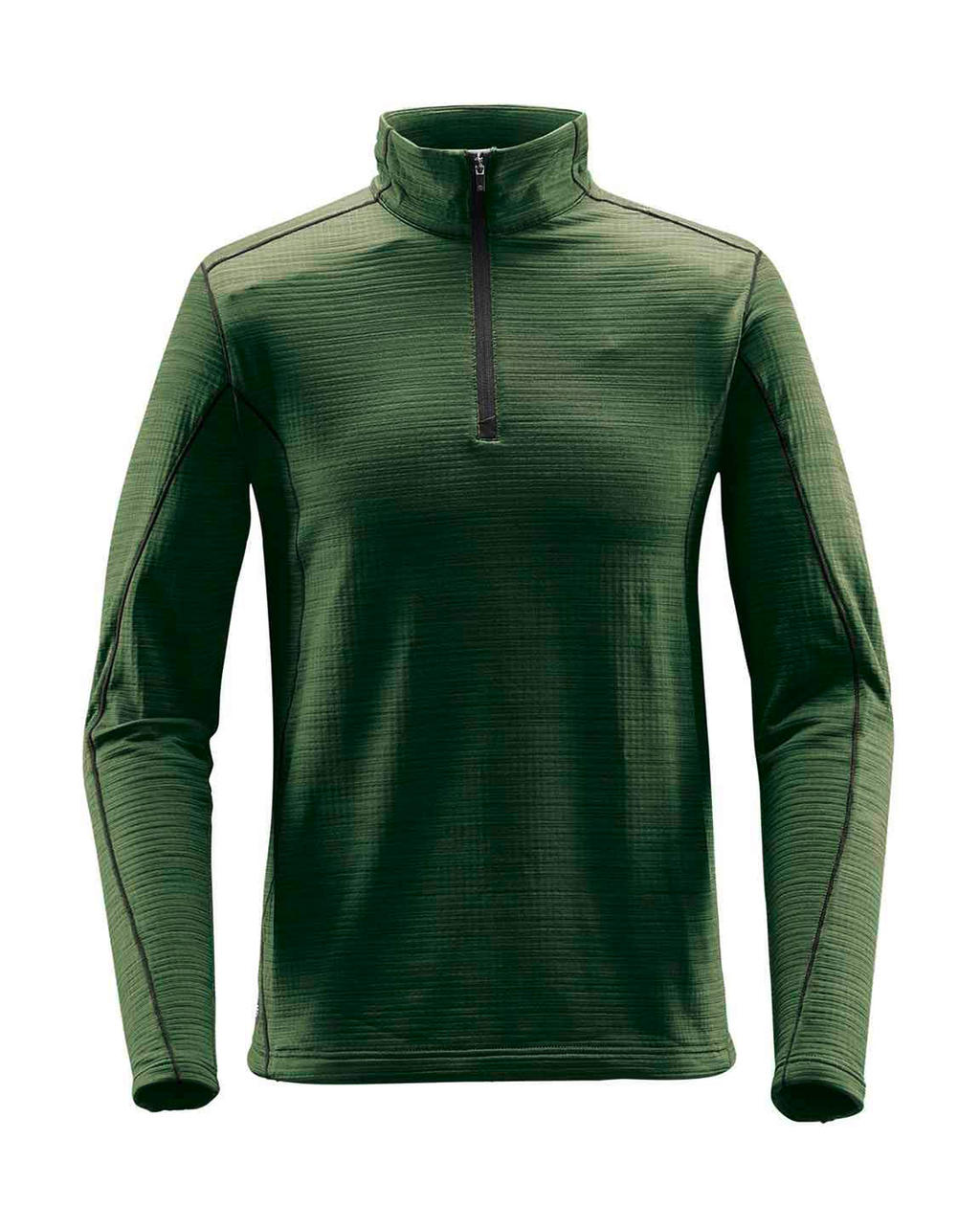  Mens Base Thermal 1/4 Zip in Farbe Earth Green