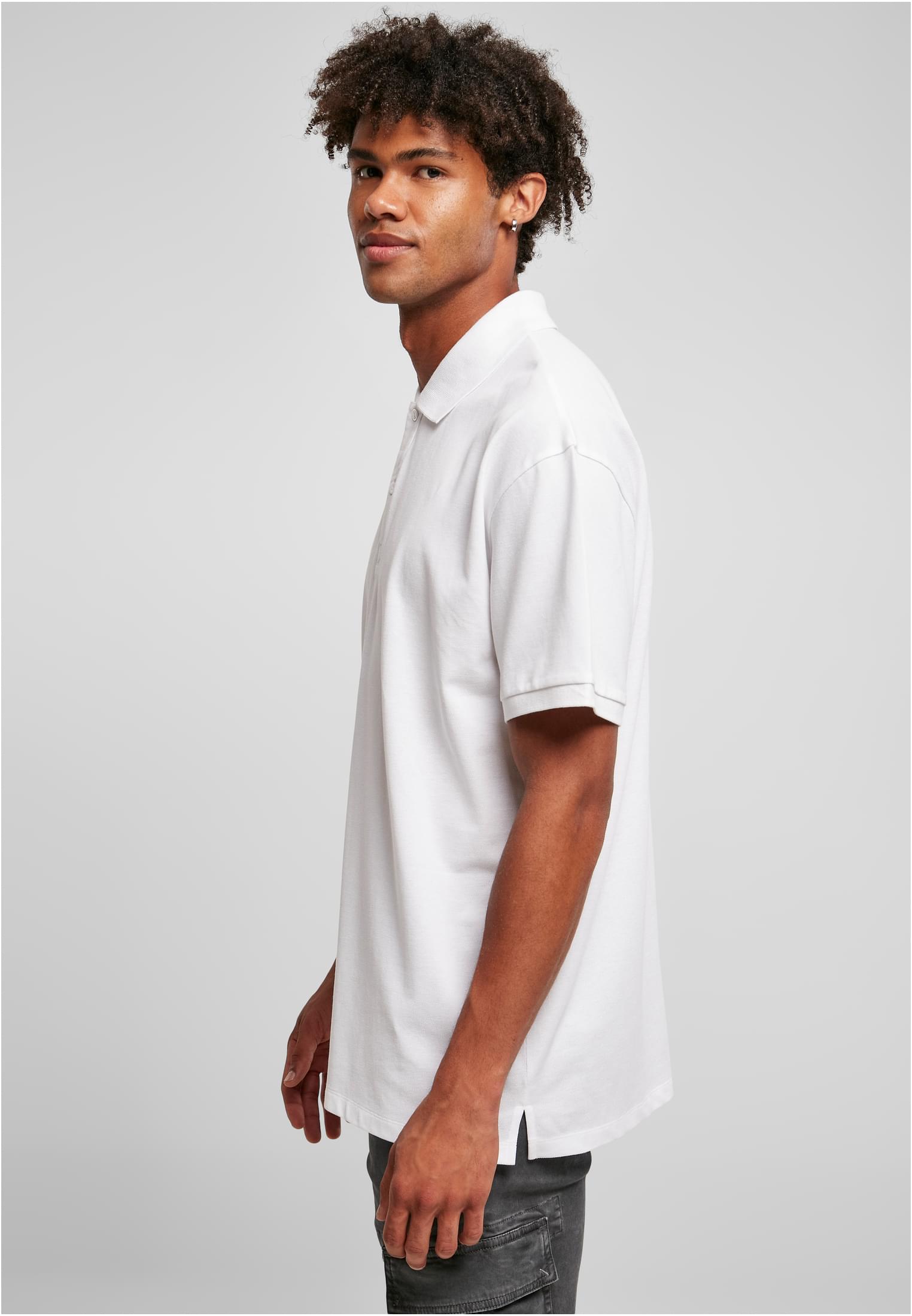 Hemden Oversized Polo in Farbe white