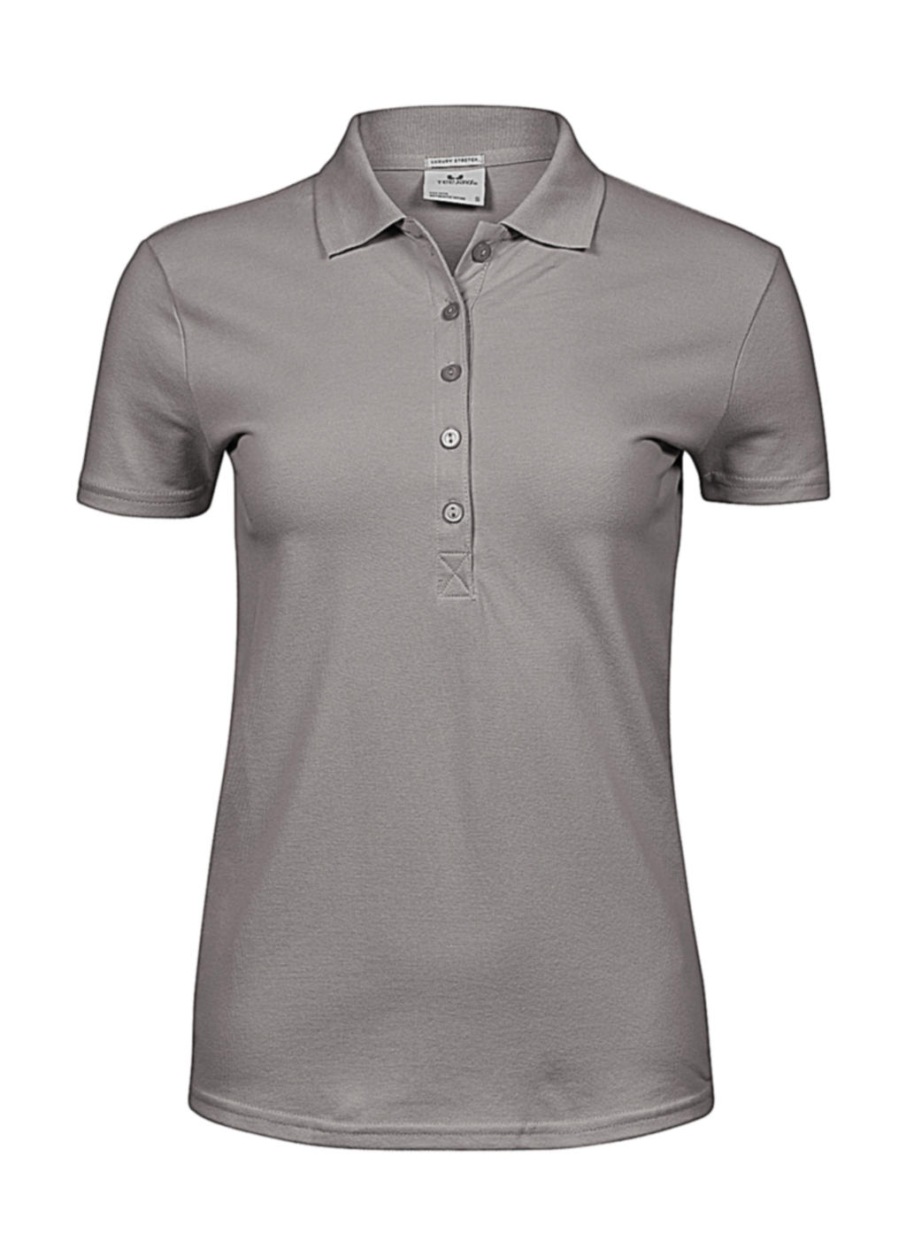  Ladies Luxury Stretch Polo in Farbe Stone