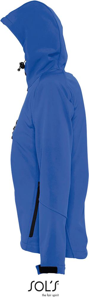 Softshell Replay Women Damen Softshell Jacke Mit Kapuze in Farbe royal blue