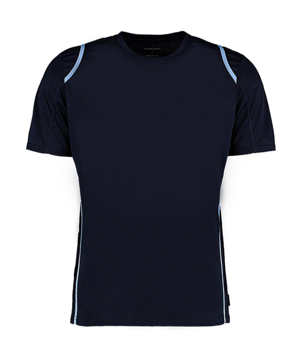  Regular Fit Cooltex? Contrast Tee in Farbe Navy/Light Blue
