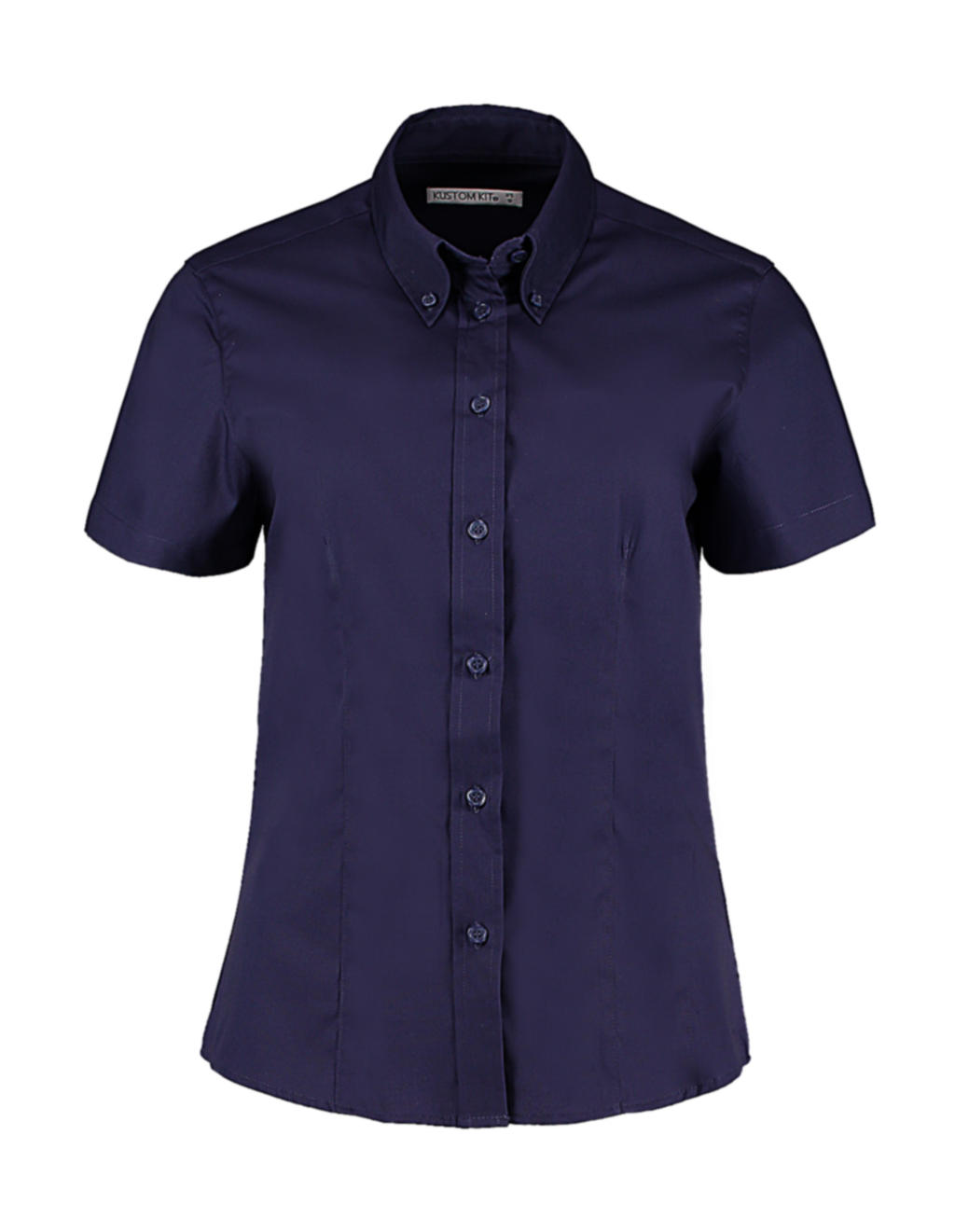  Womens Tailored Fit Premium Oxford Shirt SSL in Farbe Midnight Navy