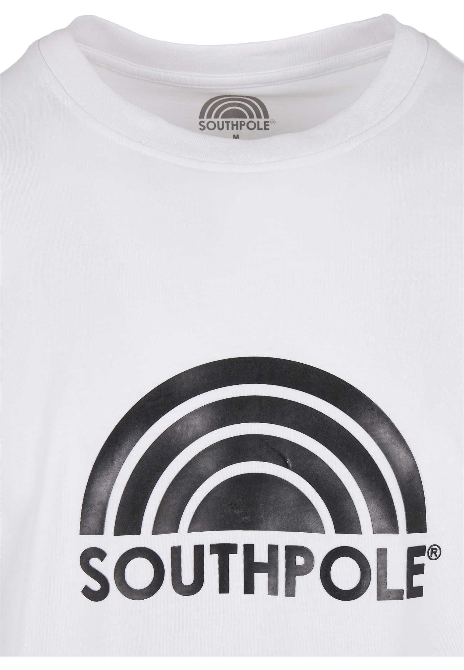 Nos Kollektion Southpole Logo Tee in Farbe white
