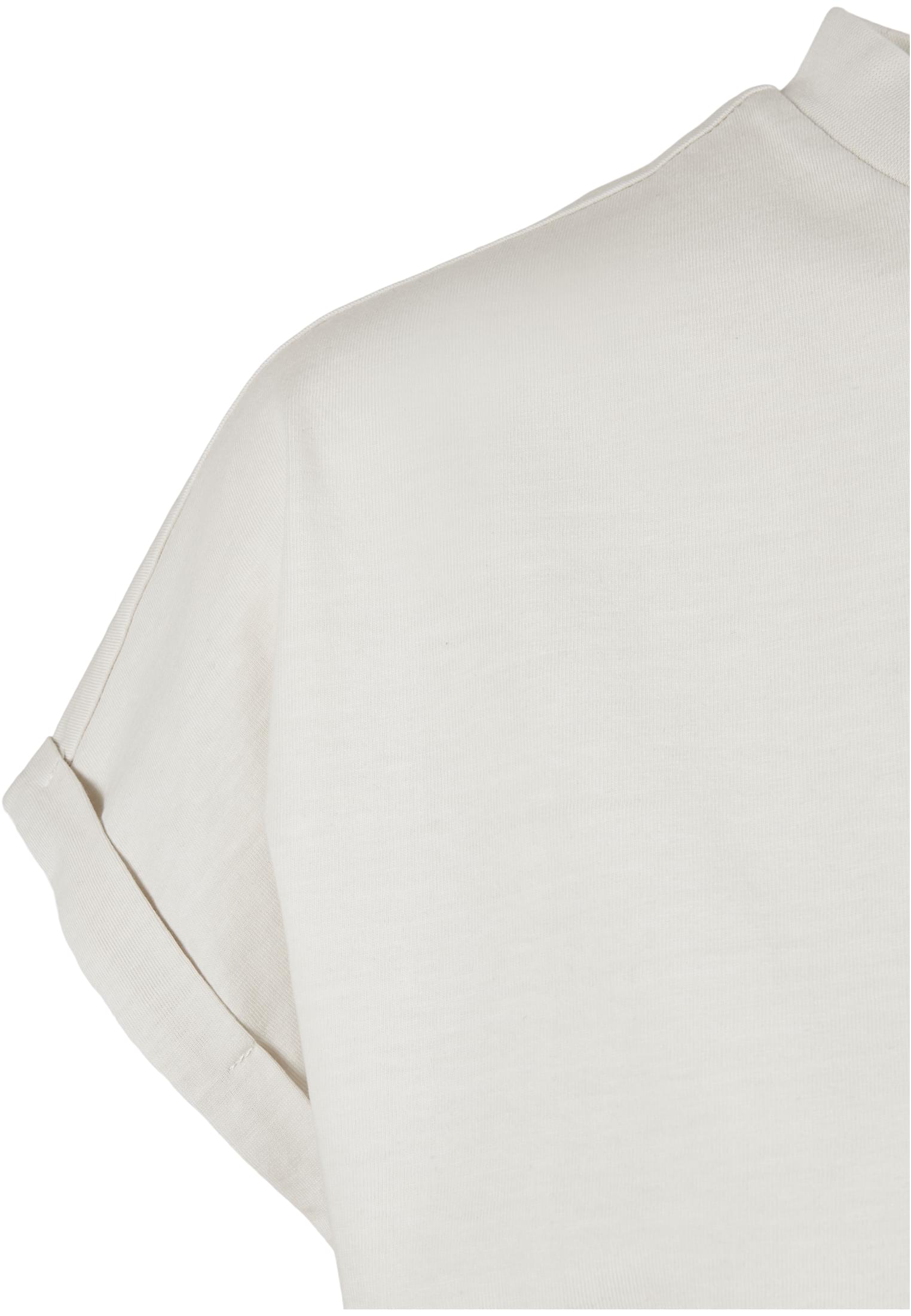 T-Shirts Ladies Short Pigment Dye Cut On Sleeve Tee in Farbe palesasphalt