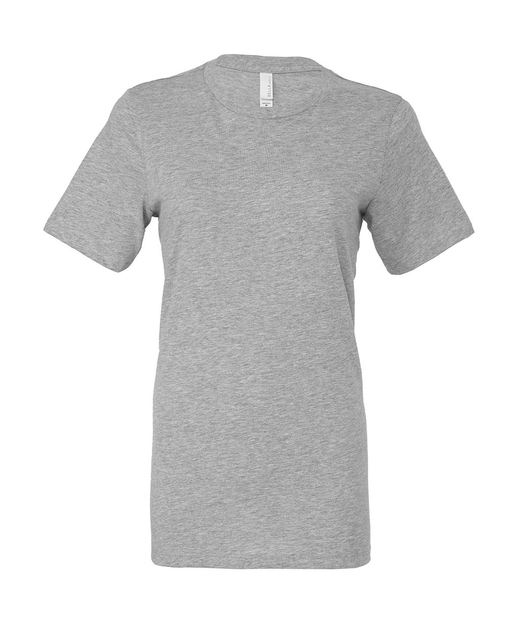  Womens Relaxed CVC Jersey Short Sleeve Tee in Farbe Athletic Heather