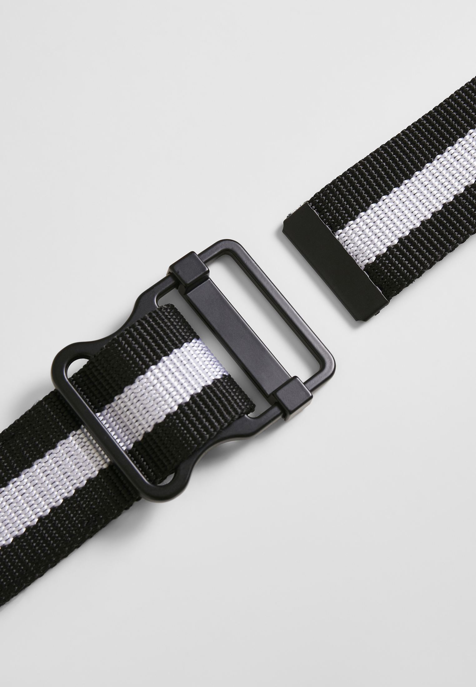 G?rtel Easy Belt with Stripes in Farbe black/white