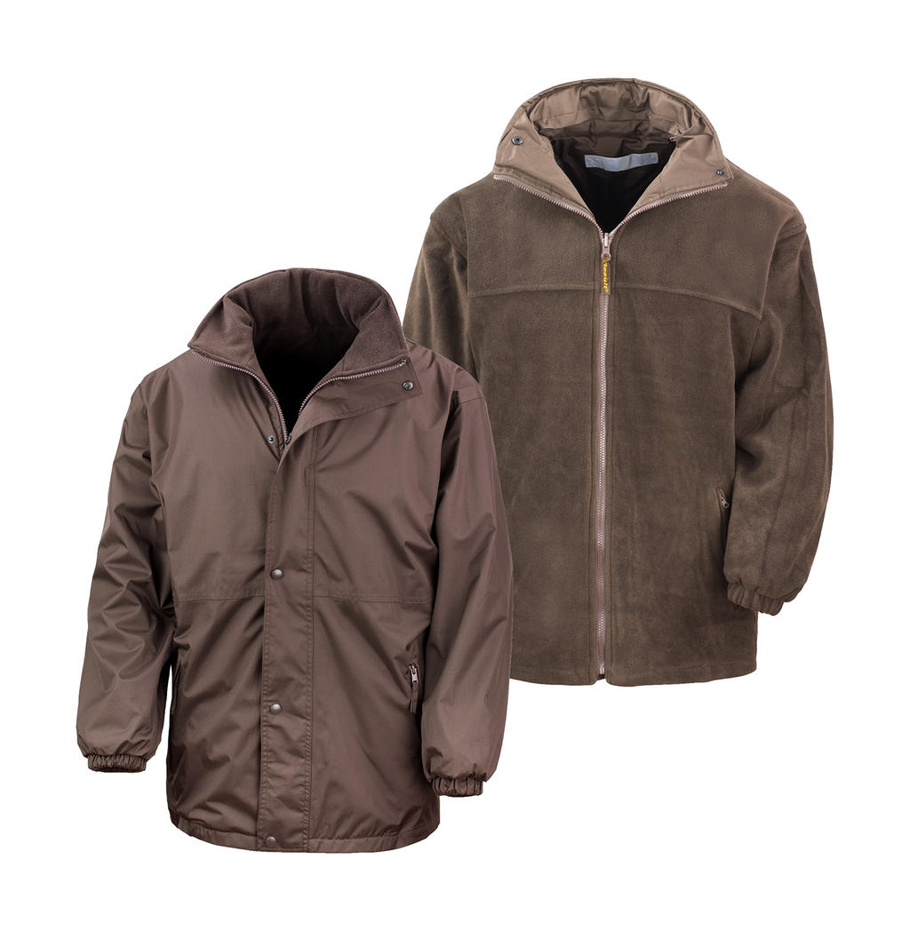  Outbound Reversible Jacket in Farbe Brown/Brown