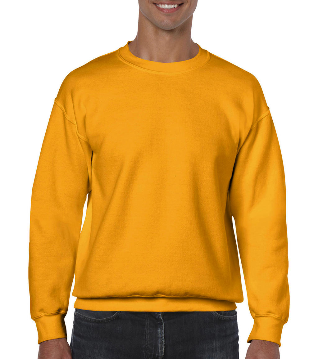  Heavy Blend Adult Crewneck Sweat in Farbe Gold