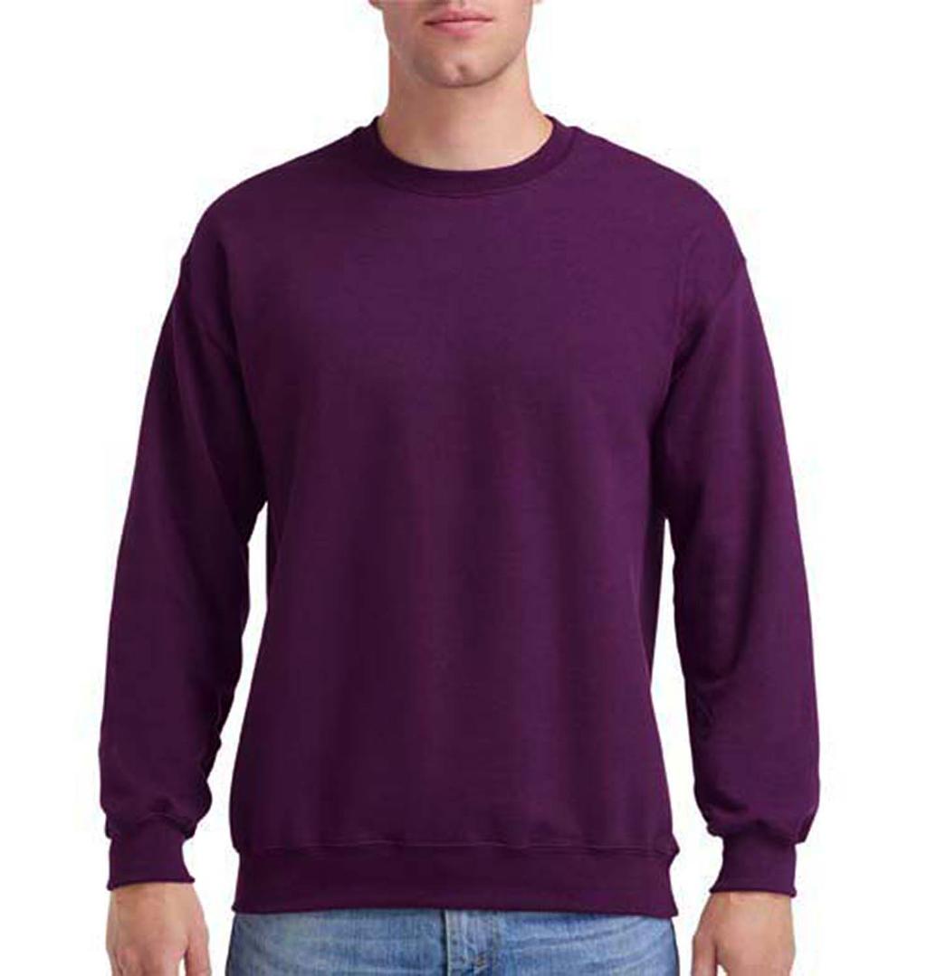  Heavy Blend Adult Crewneck Sweat in Farbe Plum