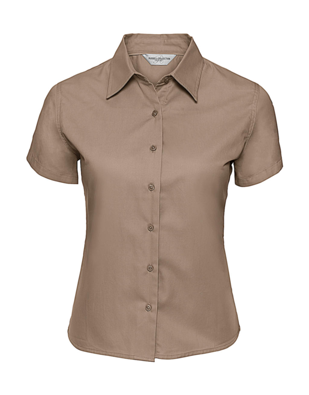  Ladies Classic Twill Shirt  in Farbe Khaki