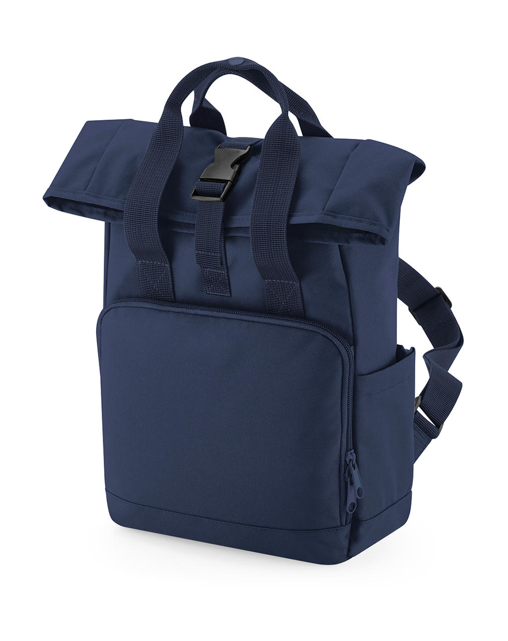  Recycled Mini Twin Handle Roll-Top Backpack in Farbe Navy Dusk
