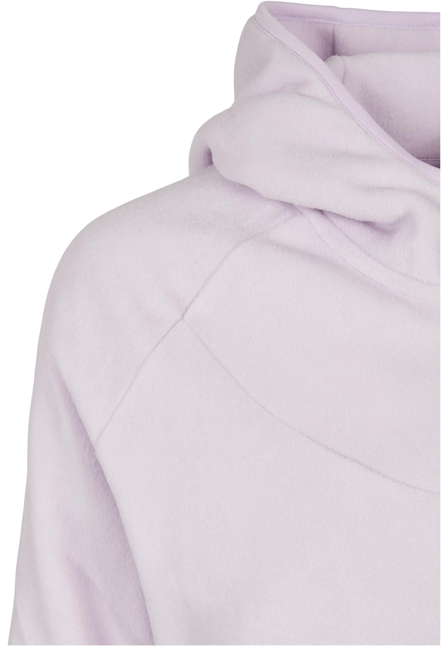 Damen Ladies Polar Fleece Zip Hoody in Farbe softlilac