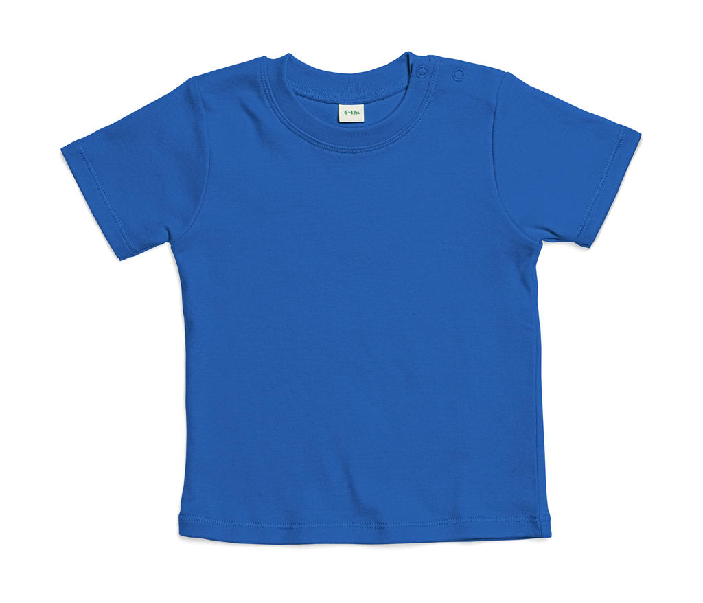 Baby T-Shirt in Farbe Cobalt Blue Organic