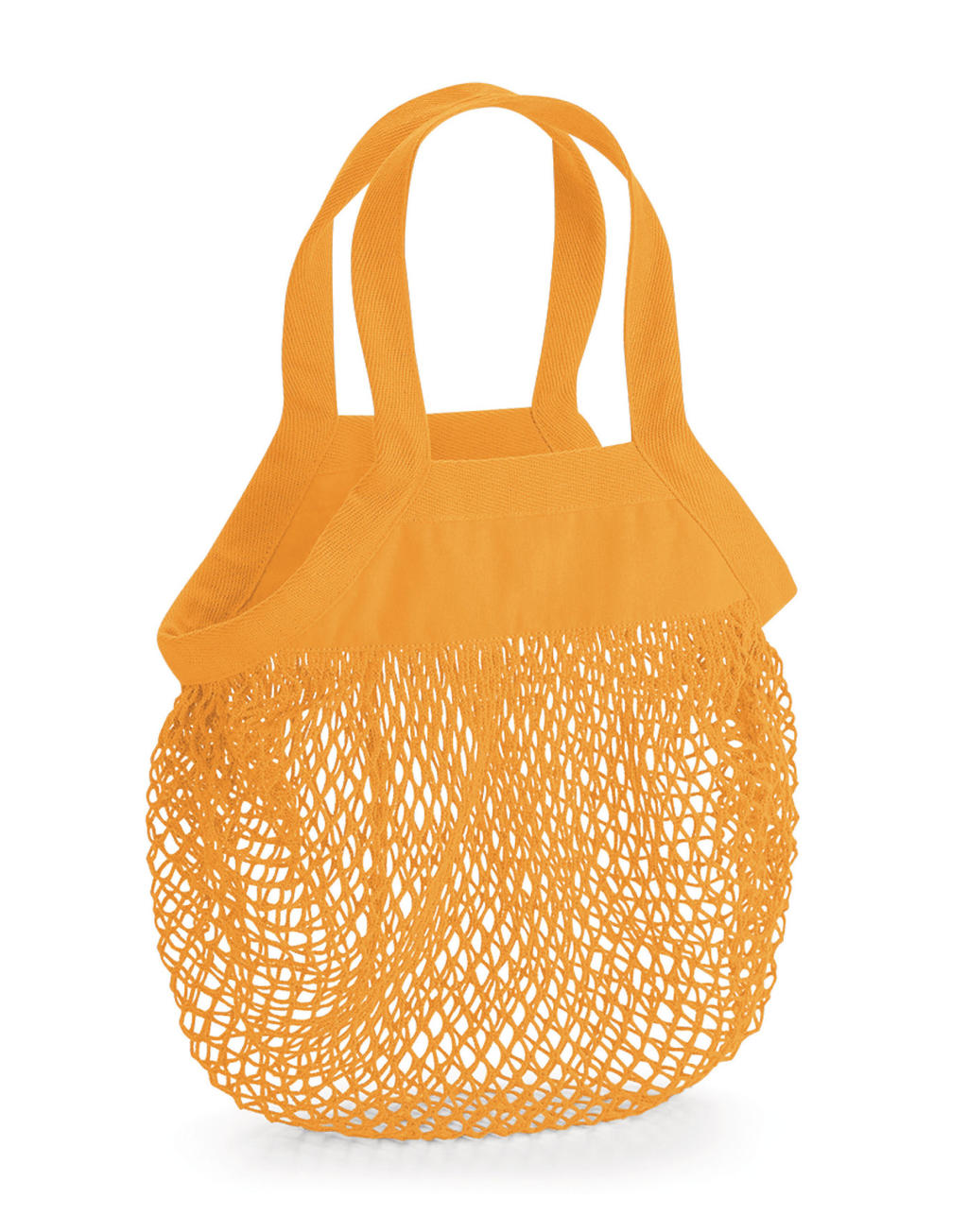  Organic Cotton Mini Mesh Grocery Bag in Farbe Amber