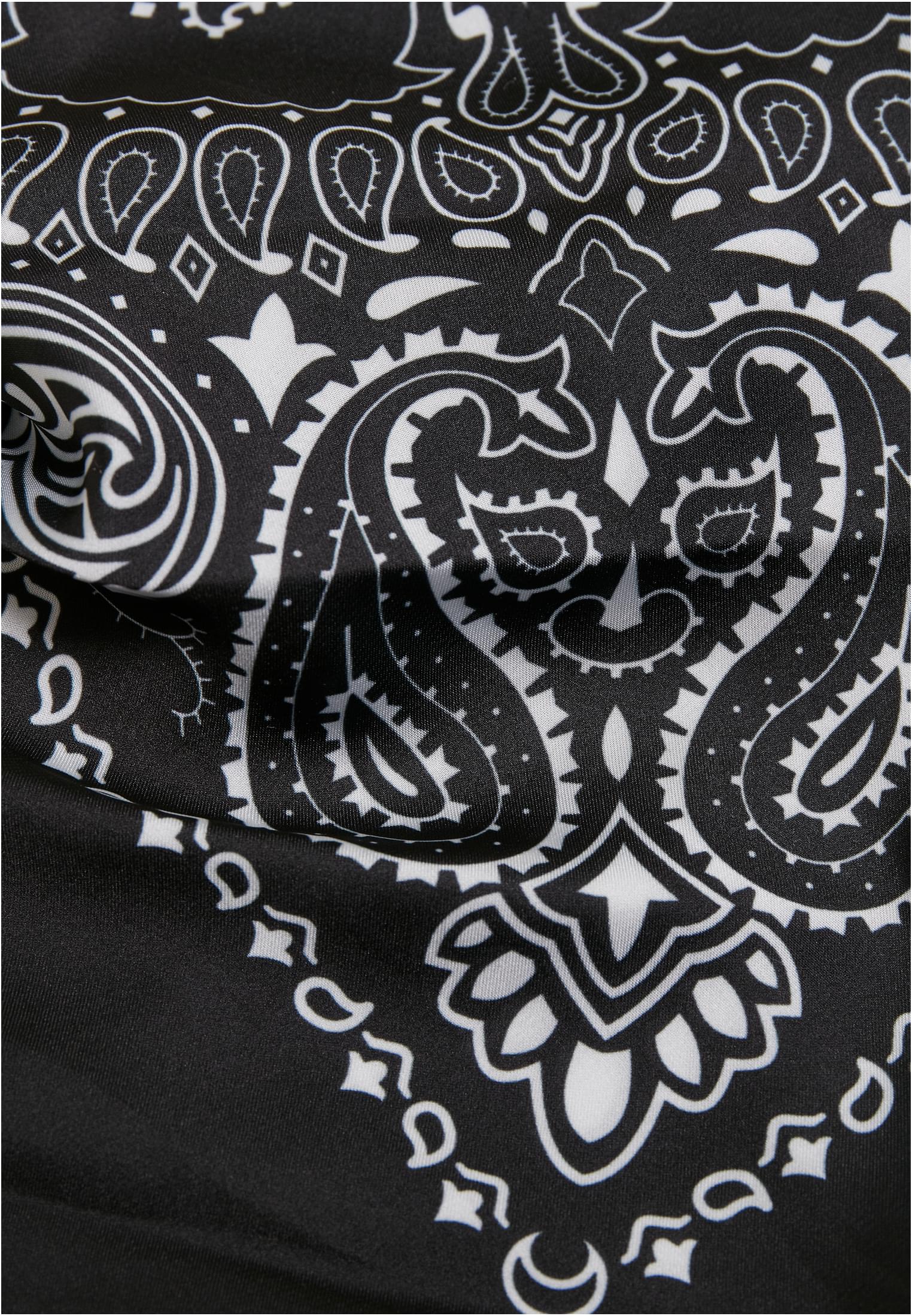 Masken Satin Bandana 2-Pack in Farbe black/orange