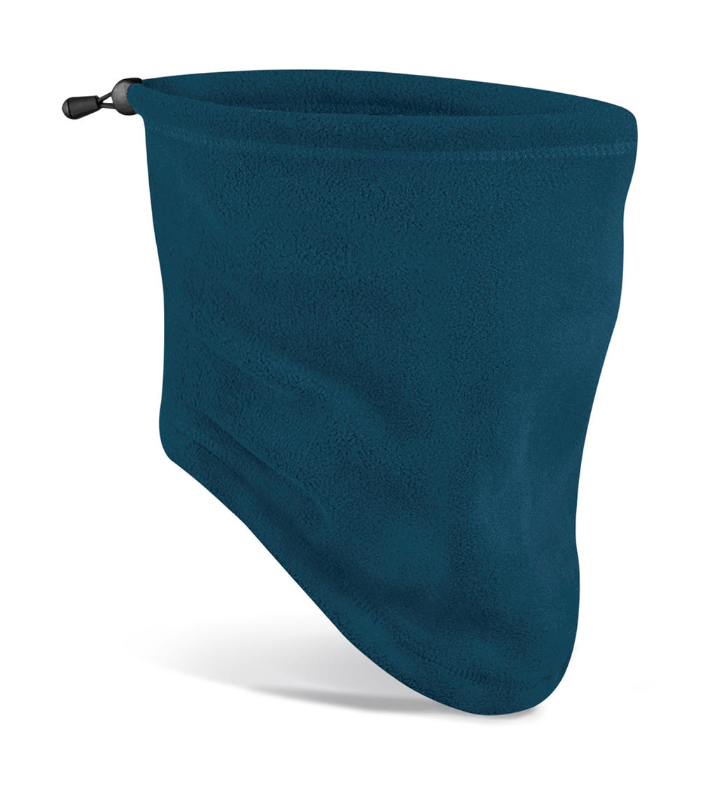  Recycled Fleece Snood in Farbe Petrol
