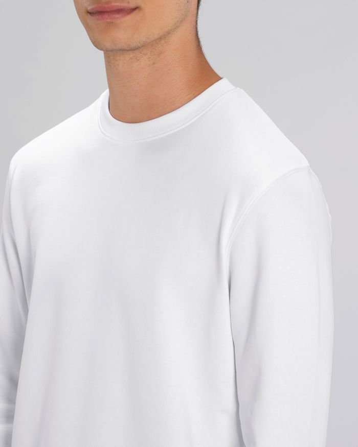 Crew neck sweatshirts Changer in Farbe White