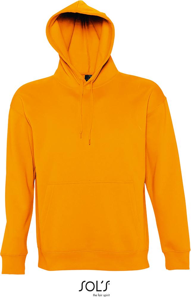 Sweatshirt Slam Unisex Kapuzen Sweatshirt in Farbe orange