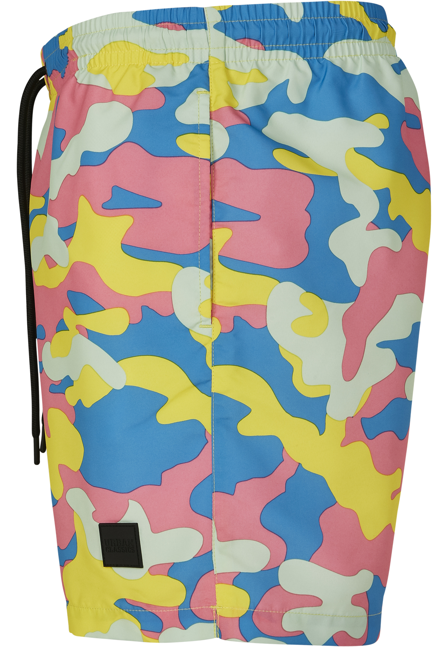 Plus Size Camo Swim Shorts in Farbe happy camo