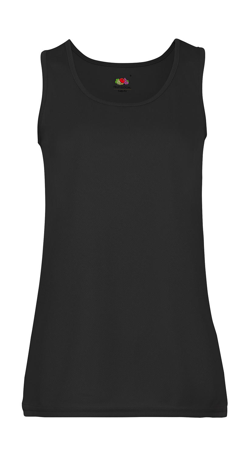  Ladies Performance Vest in Farbe Black