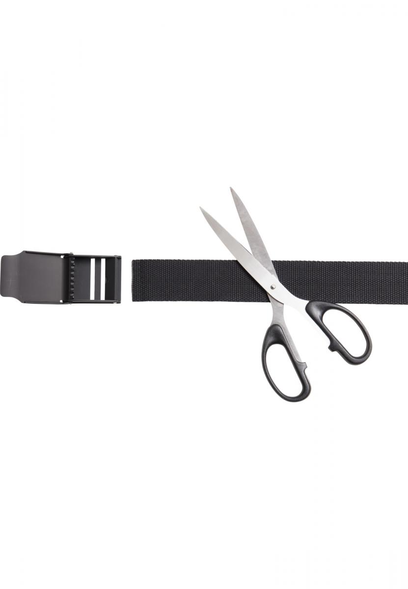 G?rtel Woven Belt Rubbered Touch UC in Farbe black