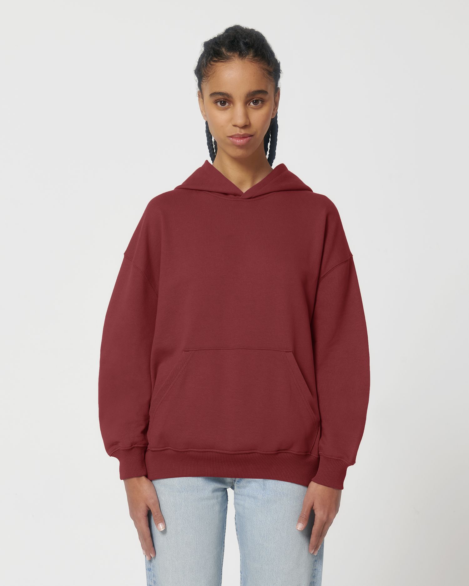 Hoodie sweatshirts Cooper Dry in Farbe Red Earth