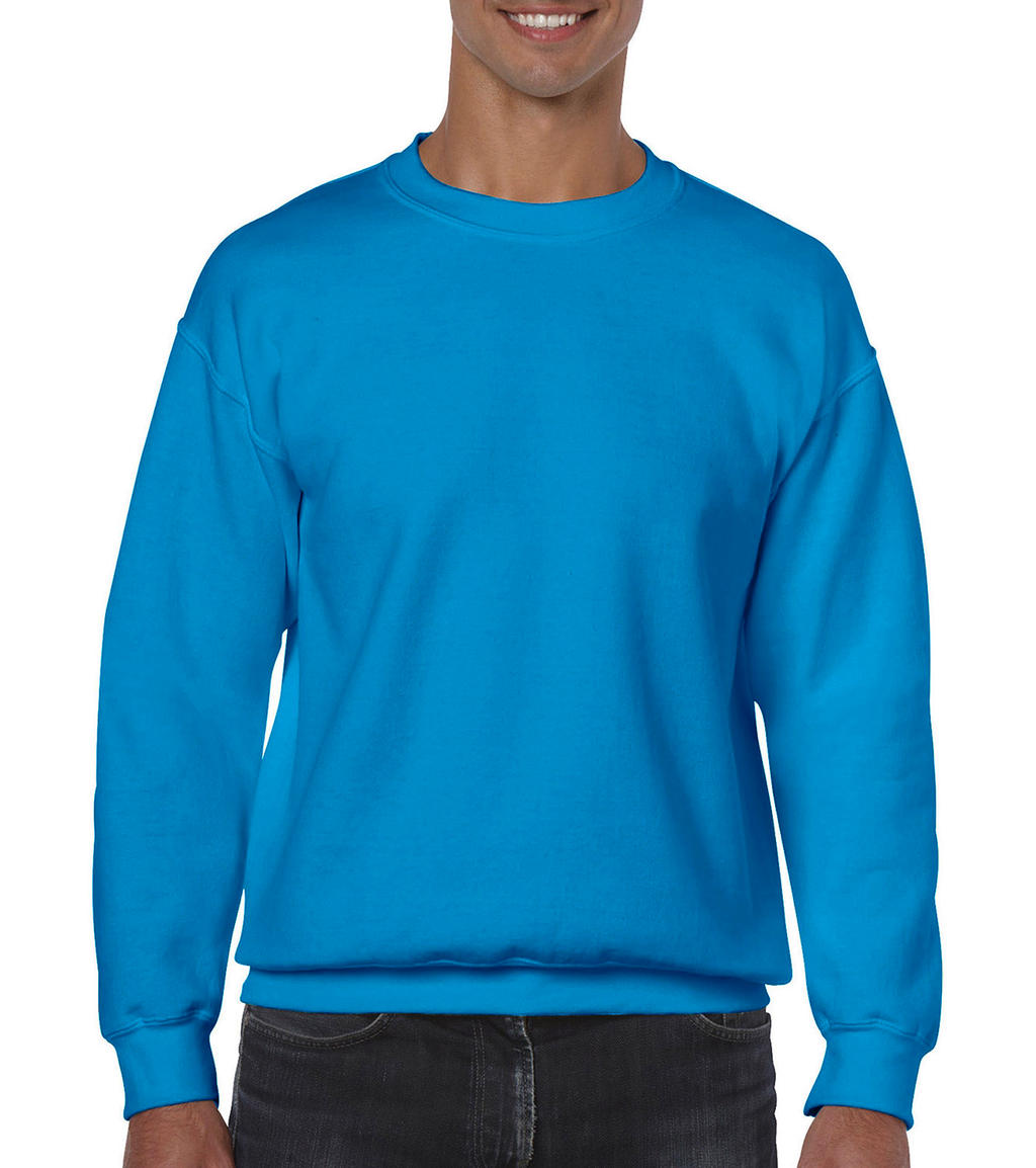  Heavy Blend Adult Crewneck Sweat in Farbe Sapphire