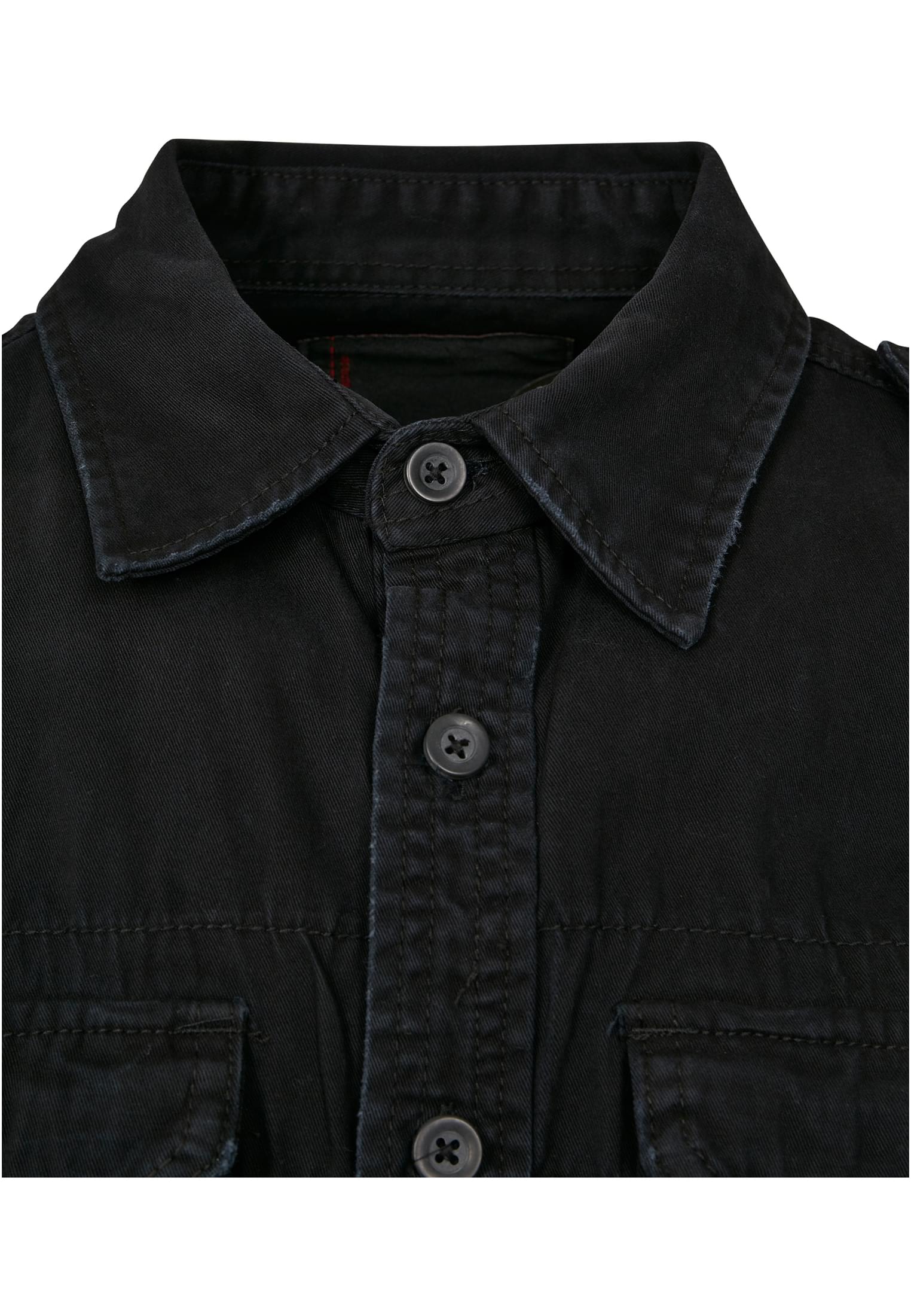 Hemden Vintage Shirt in Farbe black
