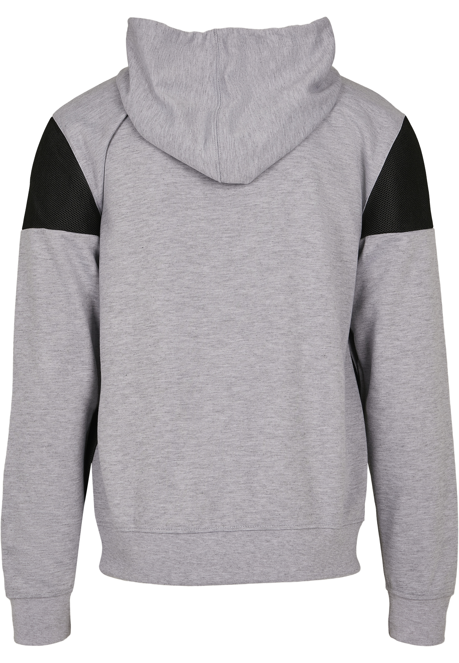 Southpole Neoprene Block Tech Fleece Full Zip Hoodie in Farbe heather grey