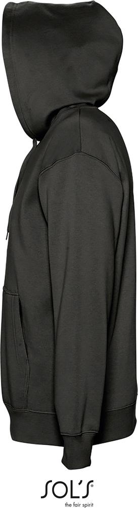 Sweatshirt Slam Unisex Kapuzen Sweatshirt in Farbe black
