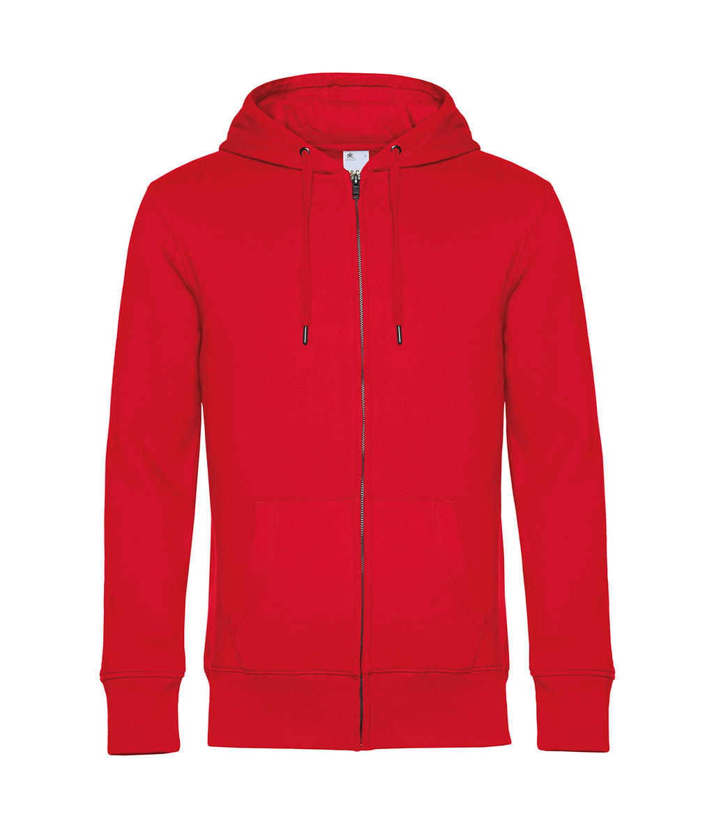  KING Zipped Hood_? in Farbe Red