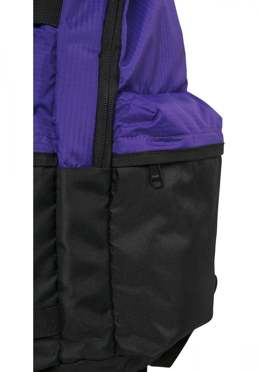 Taschen Backpack Colourblocking in Farbe ultravilolet/black