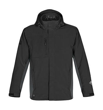  Atmosphere 3-in-1 Jacket in Farbe Black/Granite