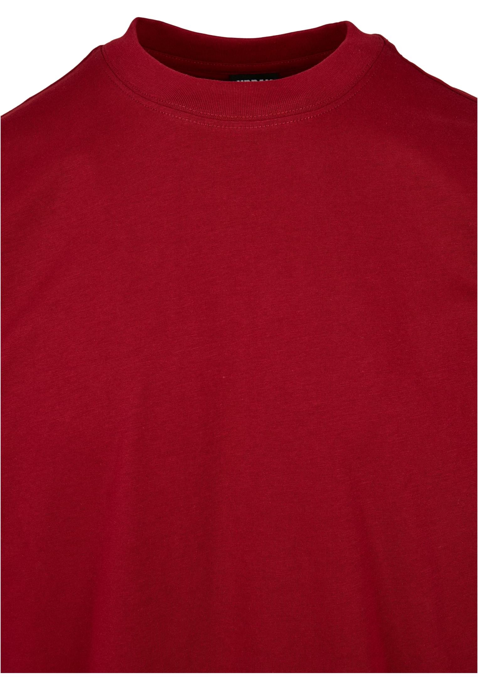 Plus Size Tall Tee in Farbe brickred