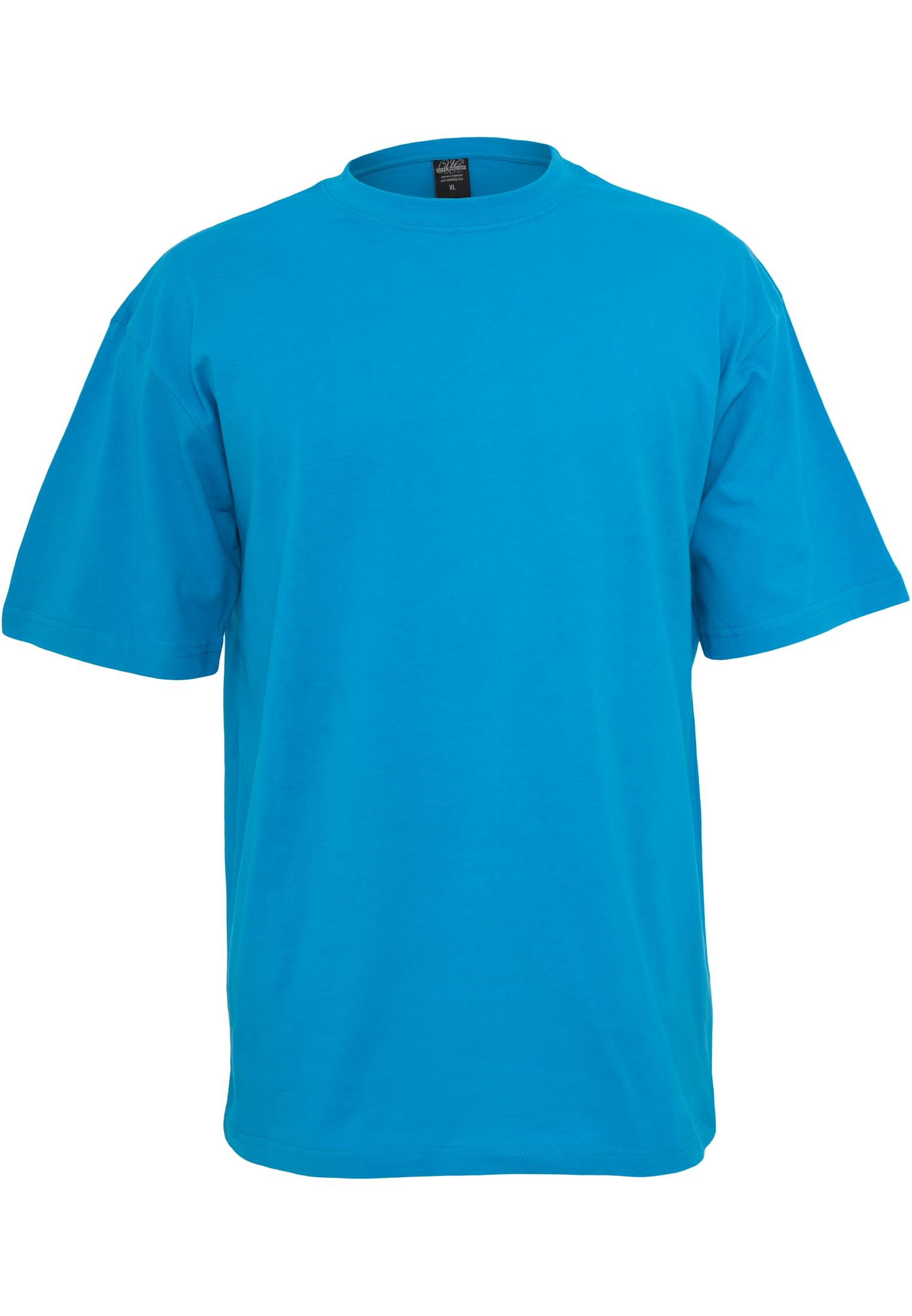 Plus Size Tall Tee in Farbe turquoise