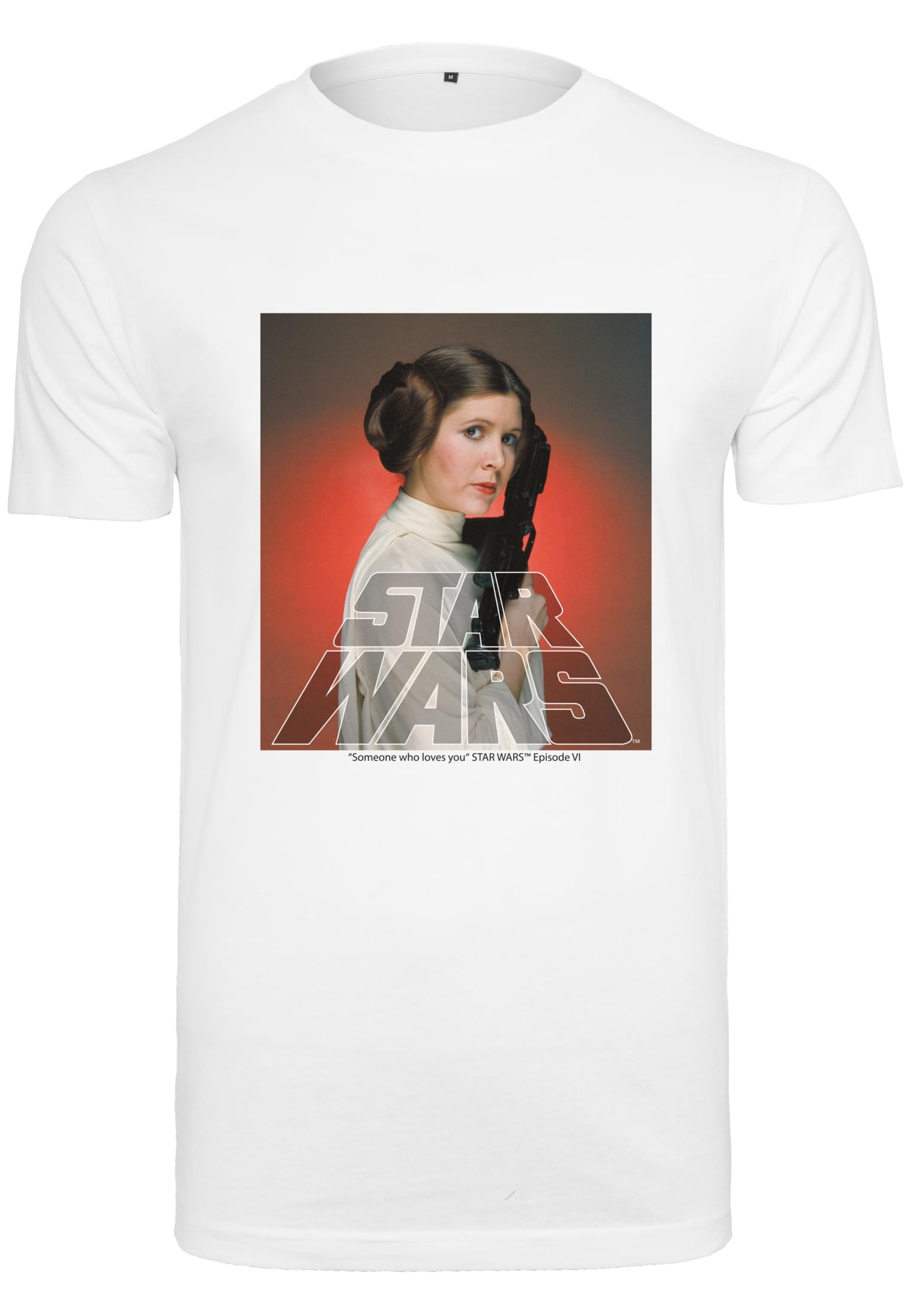  Star Wars Princess Leia Tee in Farbe white
