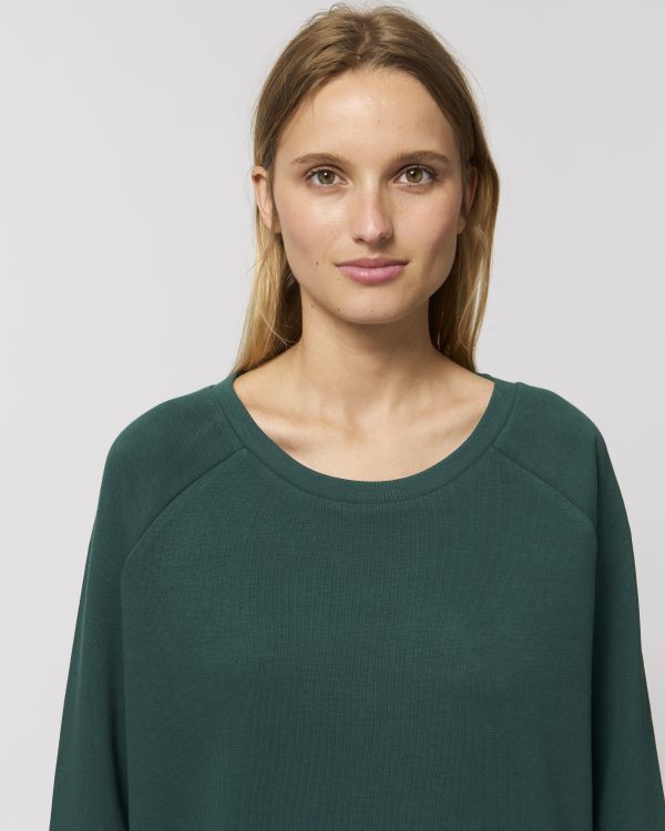 Crew neck sweatshirts Stella Dazzler in Farbe Glazed Green