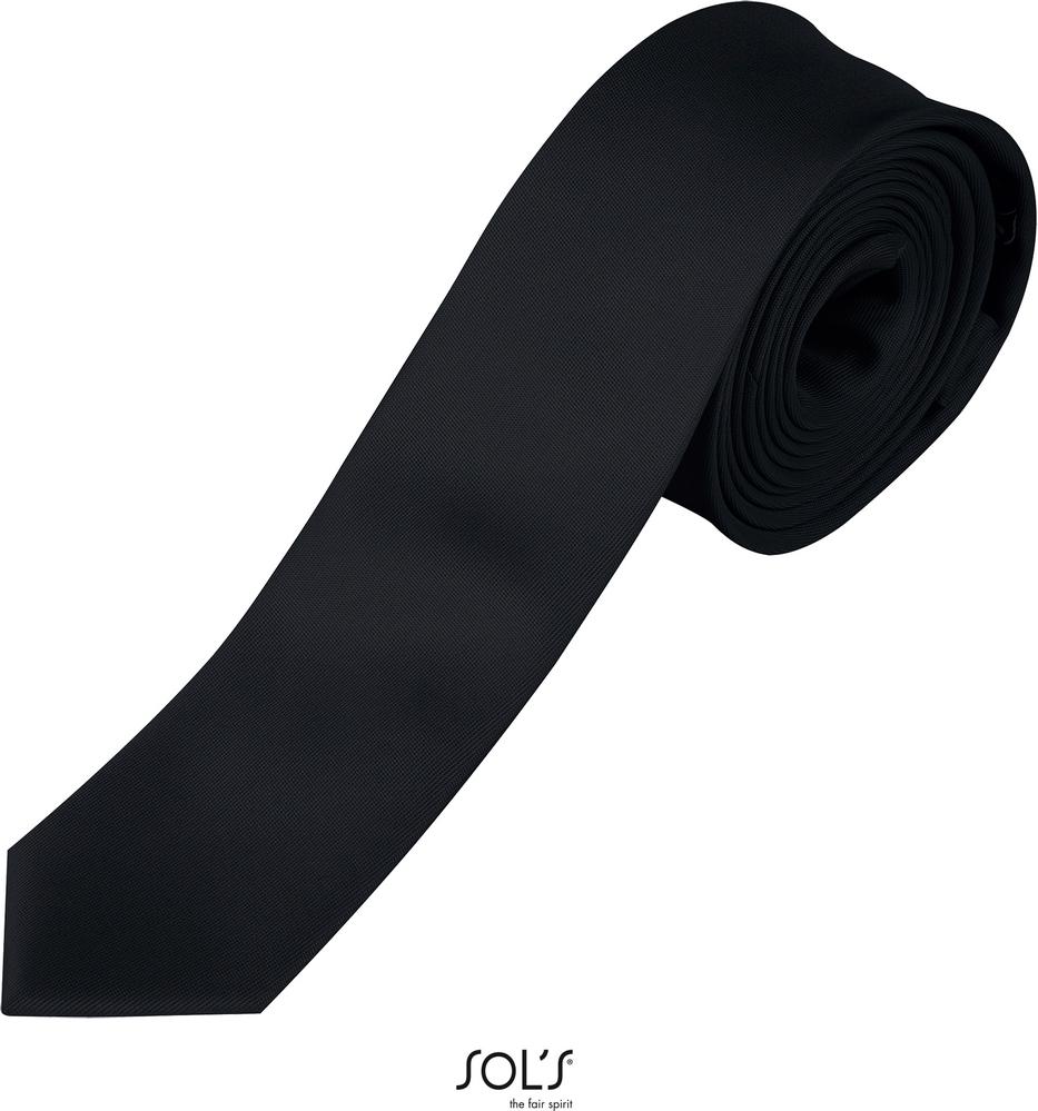 Krawatten Und Fliegen Gatsby Krawatte Schmal in Farbe black