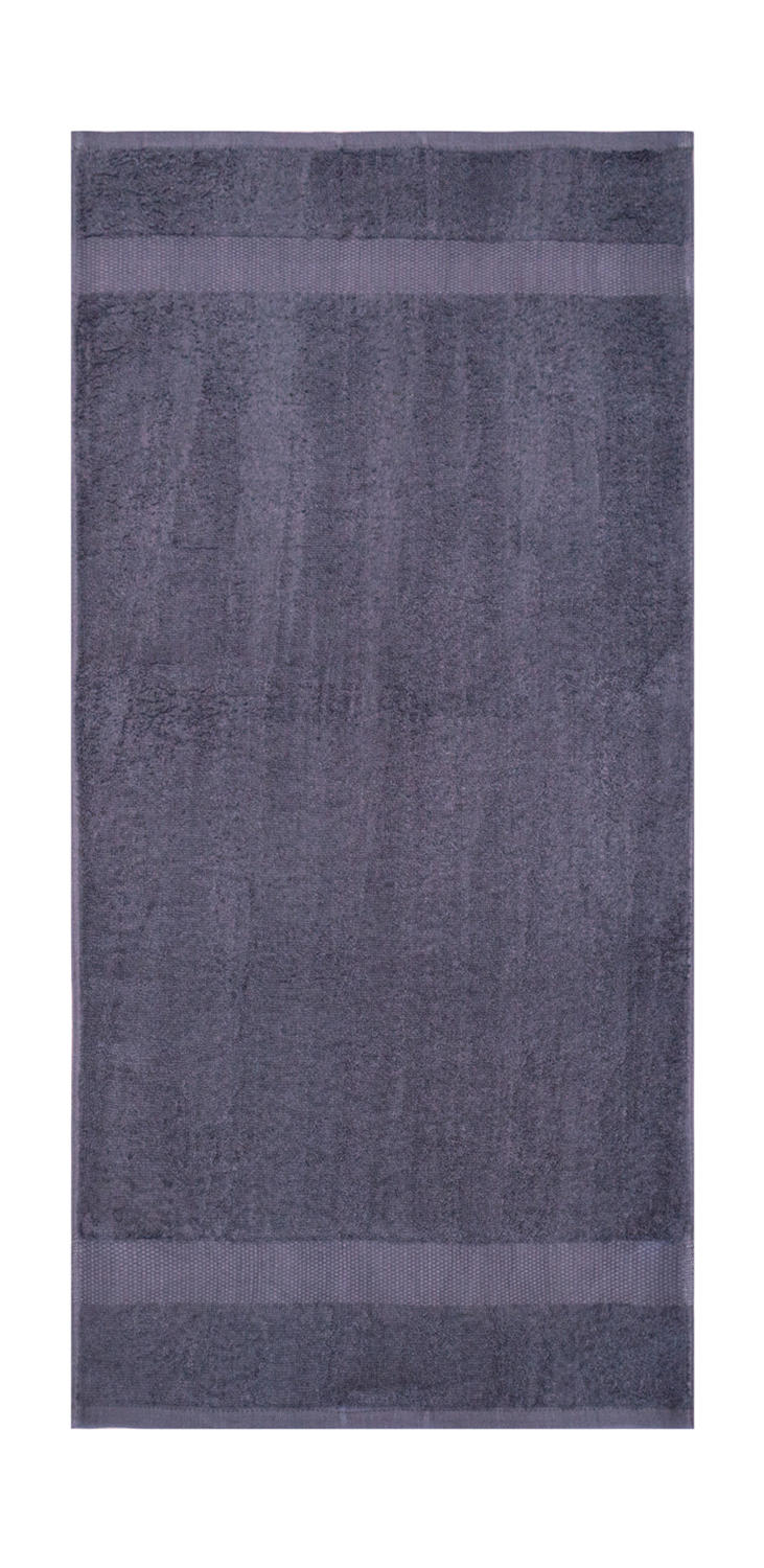 Tiber Bath Towel 70x140 cm in Farbe Steel Grey