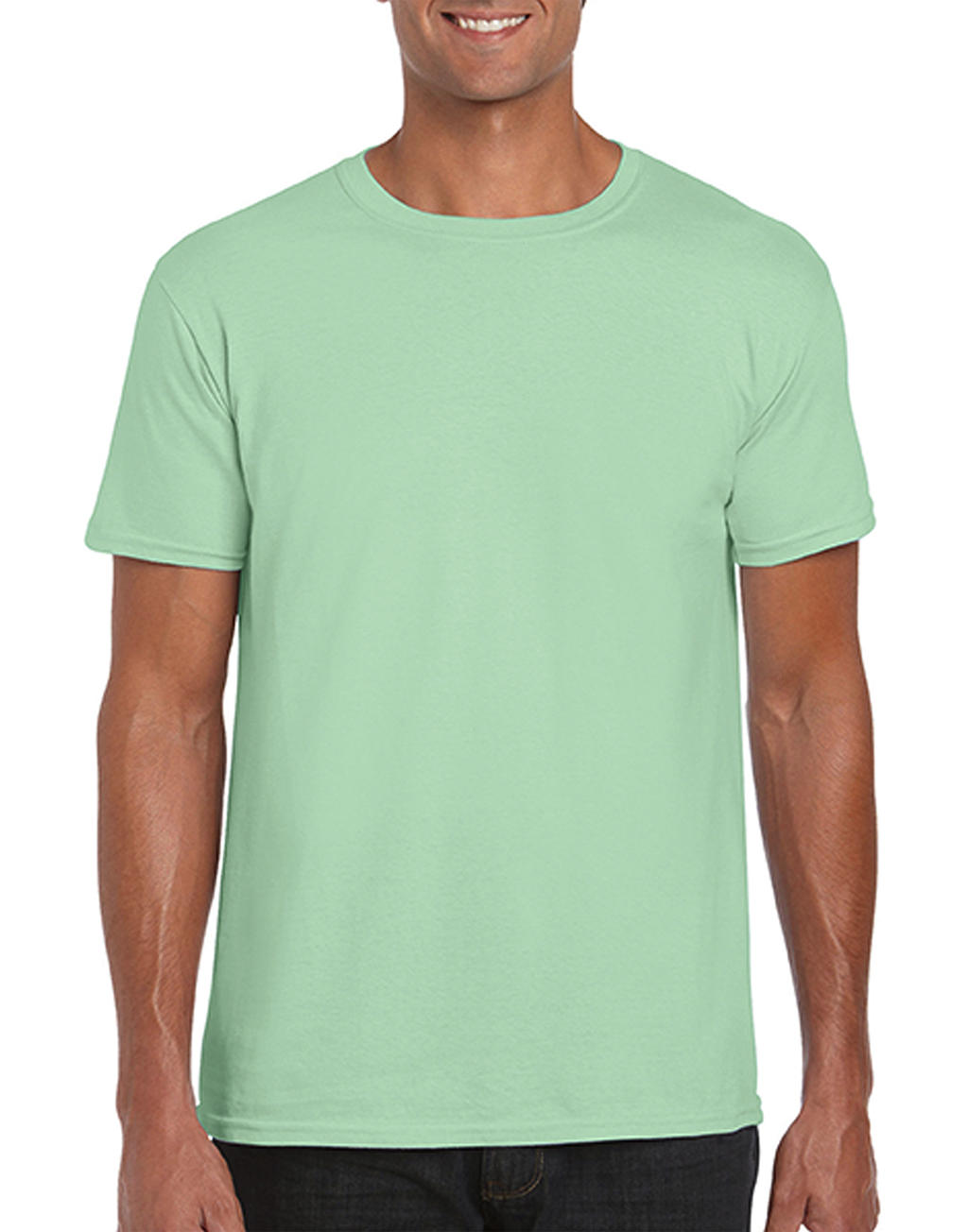  Softstyle? Ring Spun T-Shirt in Farbe Mint Green