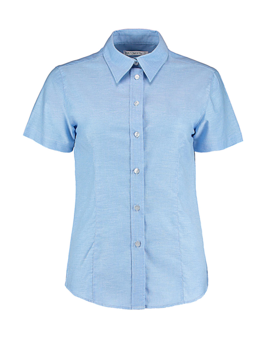  Womens Tailored Fit Workwear Oxford Shirt SSL in Farbe Light Blue