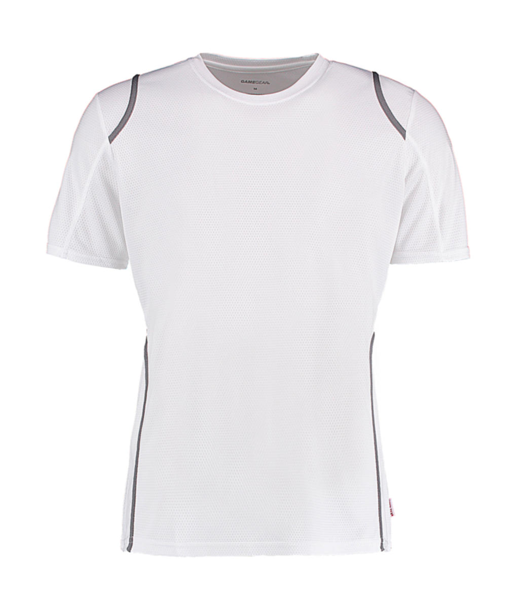  Regular Fit Cooltex? Contrast Tee in Farbe White/Grey